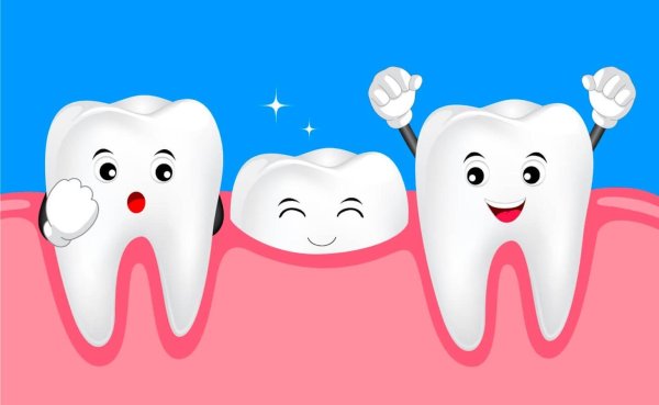 зуб мультяшный