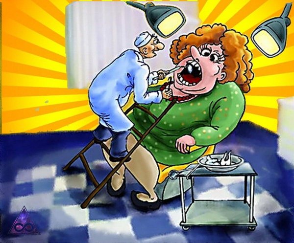 карикатуры на врачей стоматологов