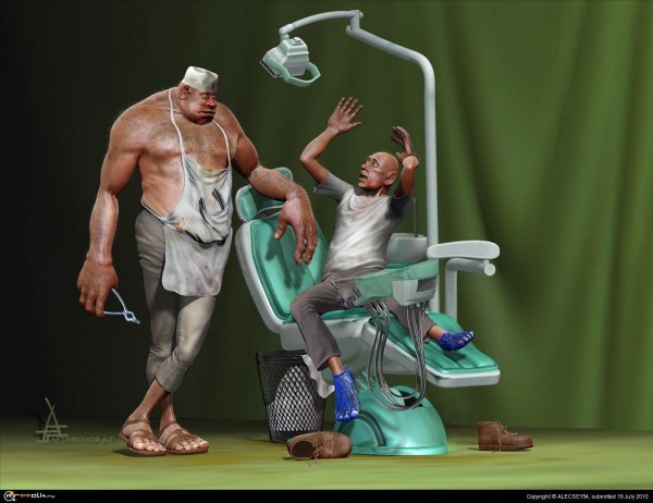 карикатуры стоматологические