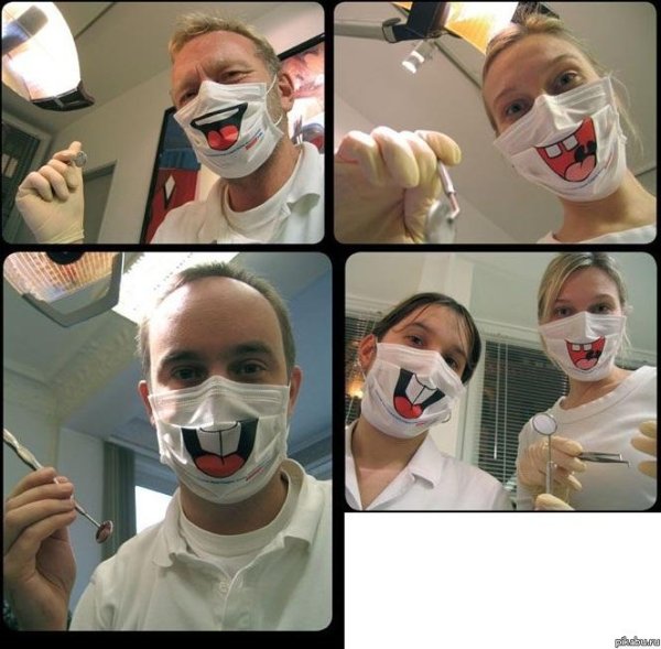 смешные медицинские маски
