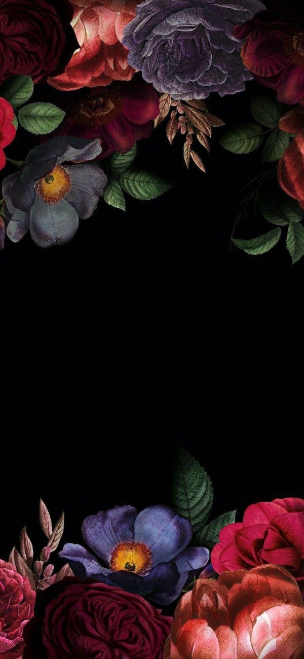 рамка цветочная