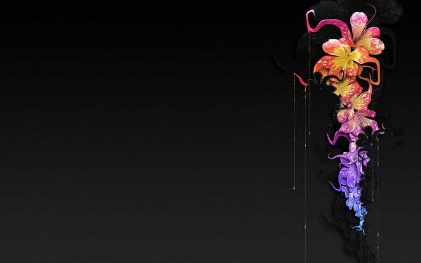 цветок абстракция