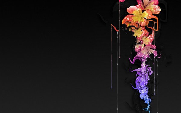 цветок абстракция