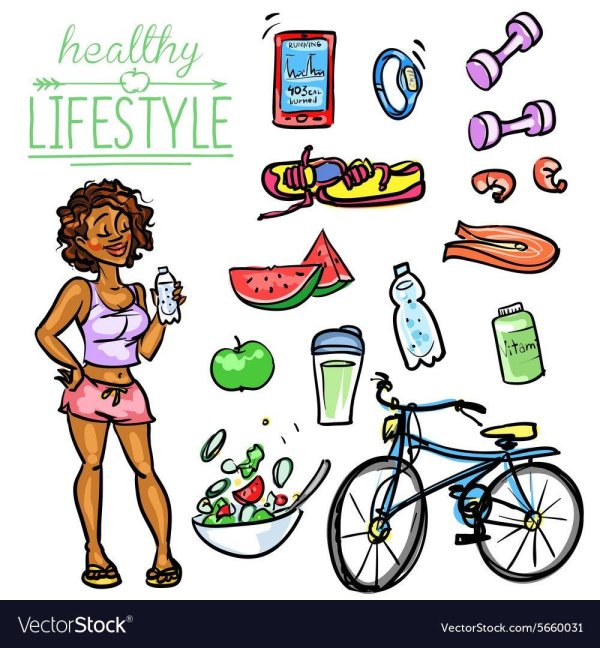 рисунки на тему healthy lifestyle