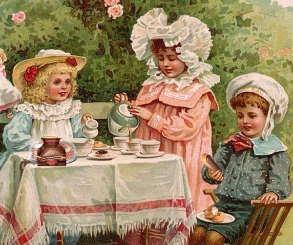 детское чаепитие