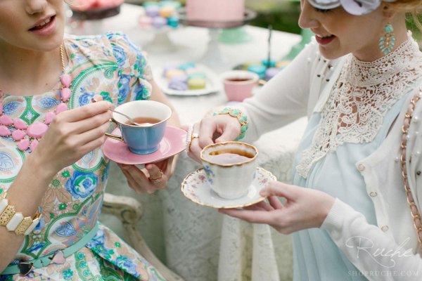 tea party стиль одежды