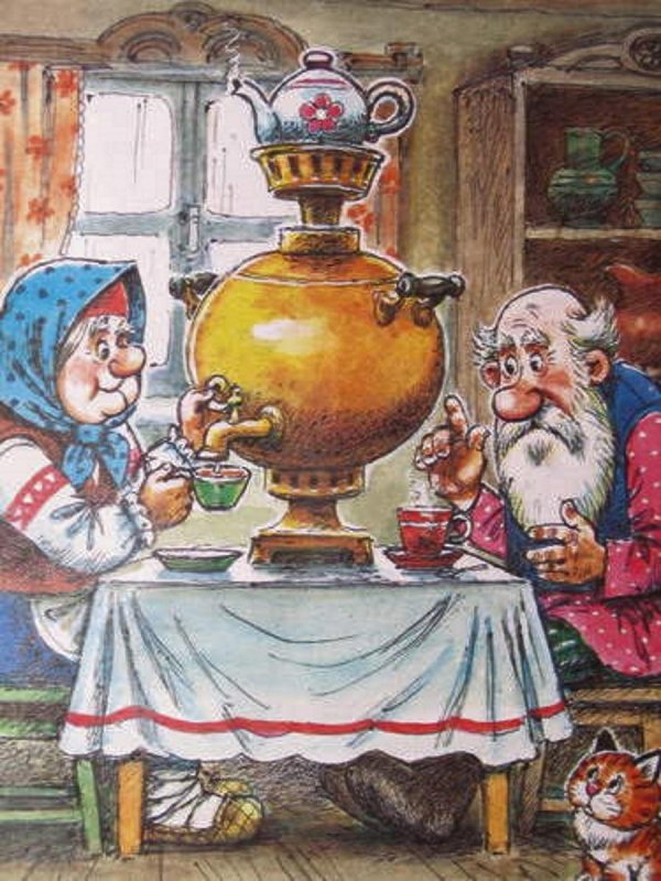 жили были дед и баба