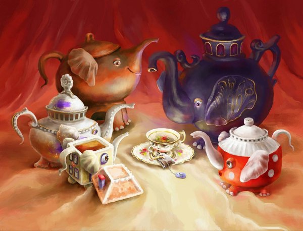 г х андерсен чайник