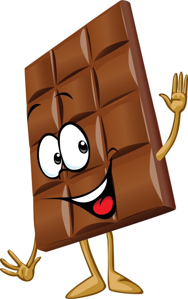 стикер шоколадка