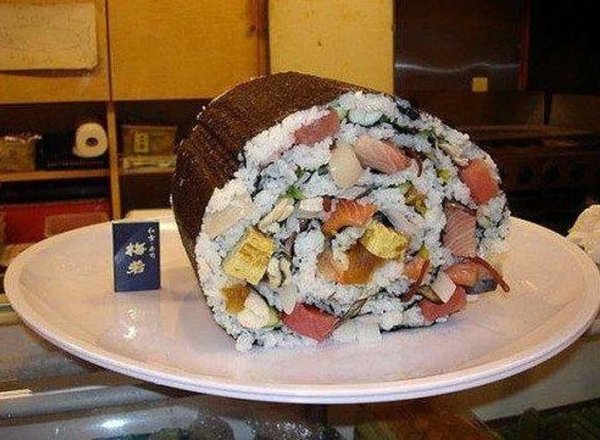 огромные суши