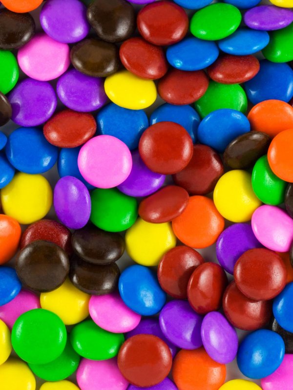 цветные конфеты