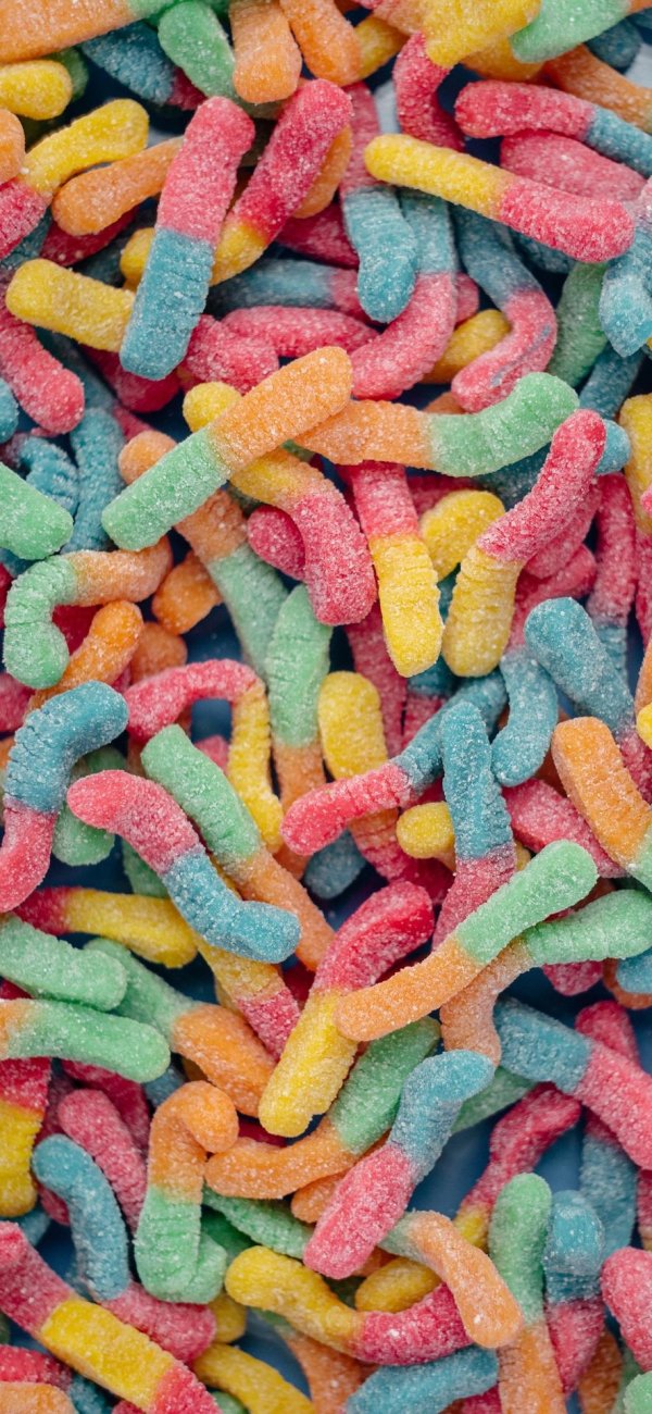 жевательные мармеладки червячки