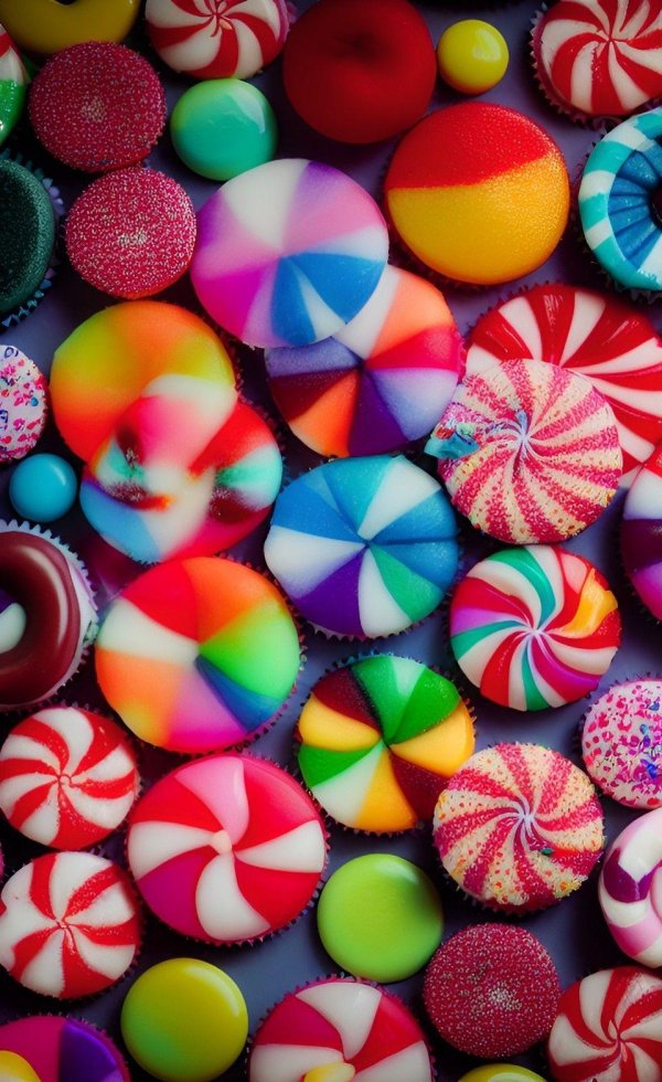 colorful candy