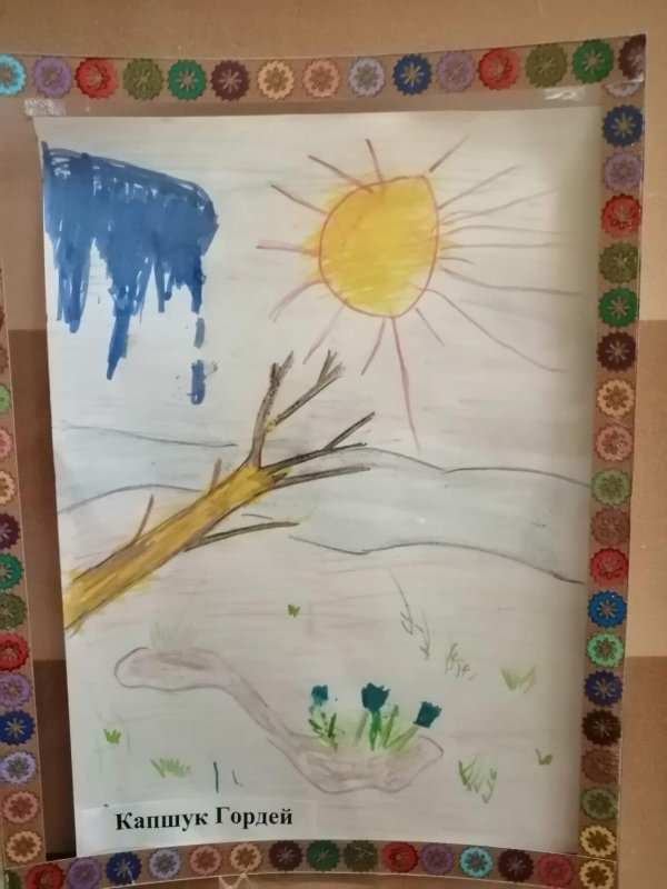 весна рисунки