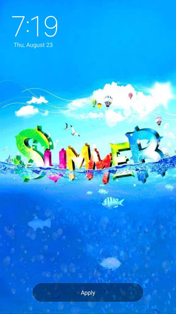 summer надпись