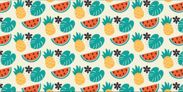паттерн фрукты