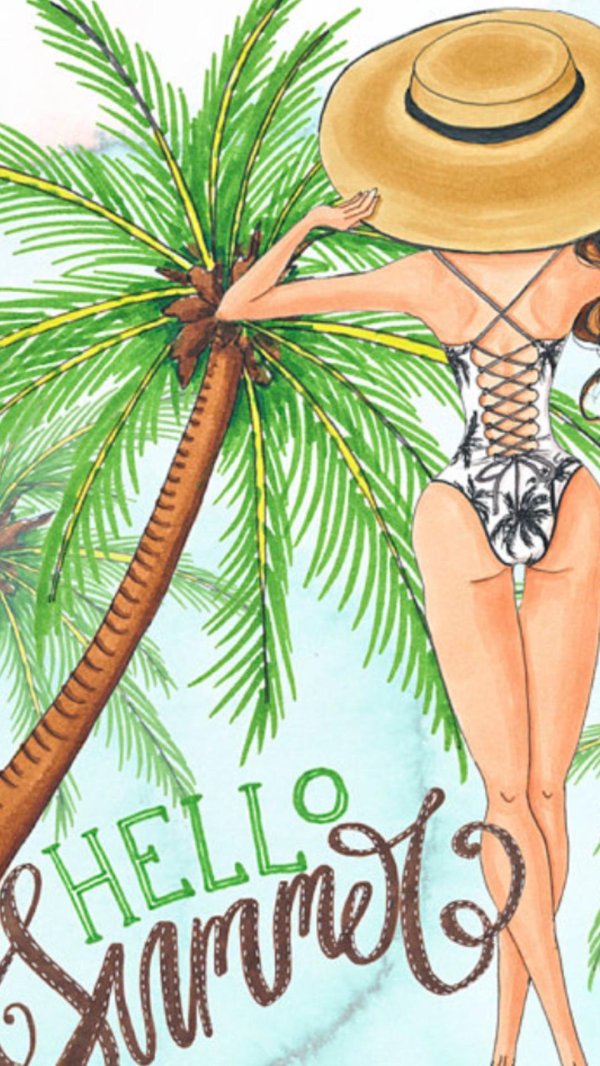 иллюстрации девушек