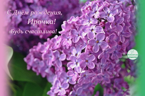 ирочка с днем рождения