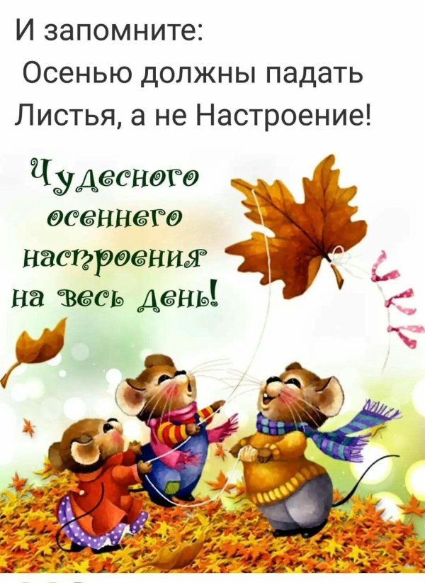 осенние позитивные высказывания