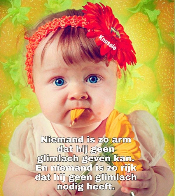 тебе цветочек