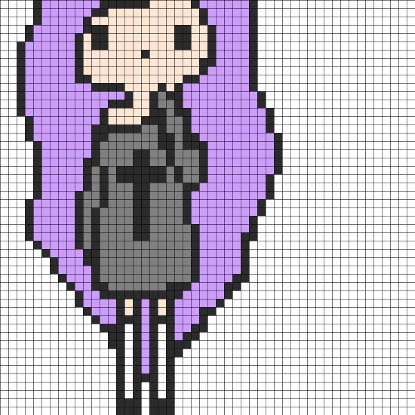 по клеточкам девочки