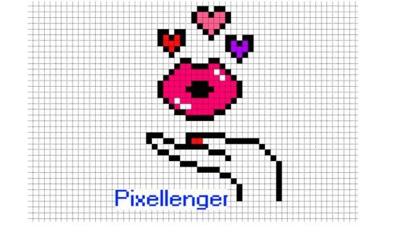 маленькие рисунки в клеточку