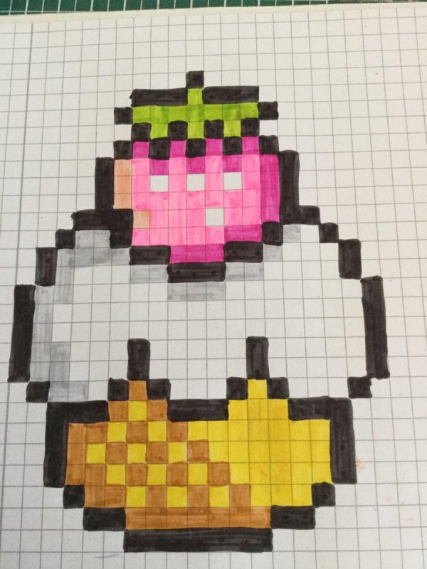 по клеткам рисунки