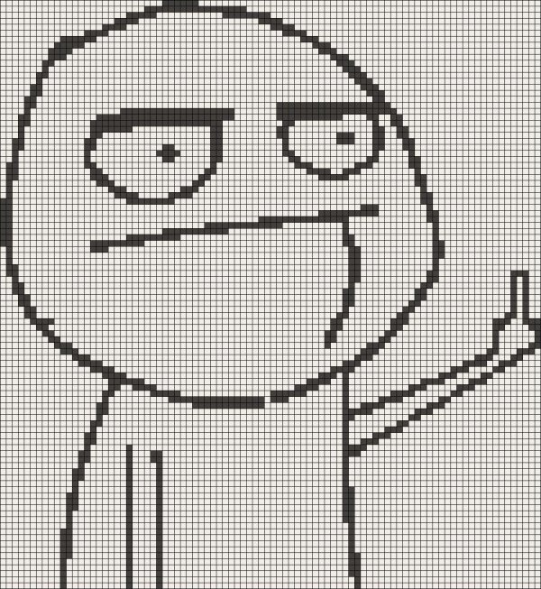 рисунки по клелеточкам