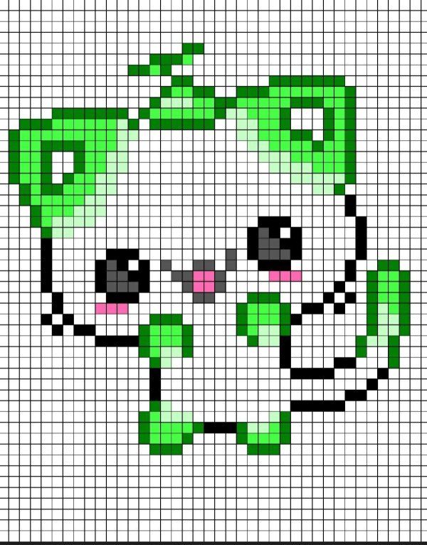 пиксель арт эксель