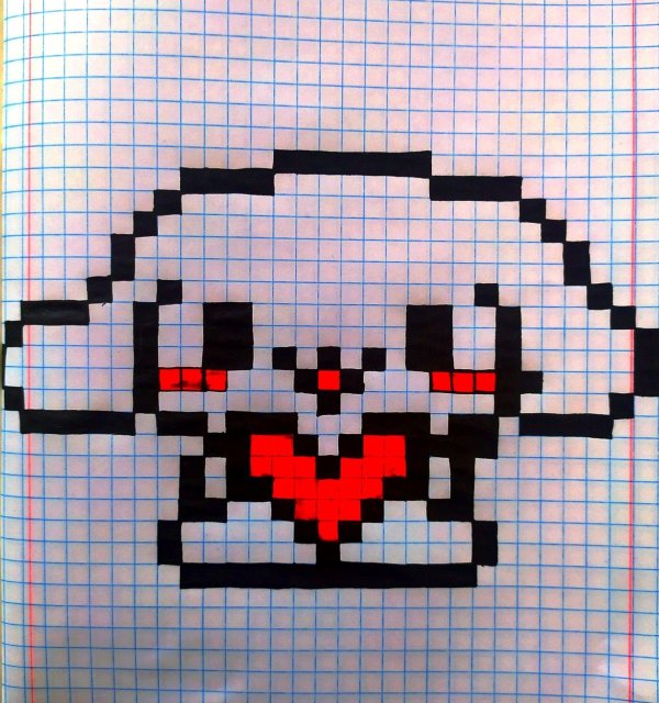 по клеткам рисунки