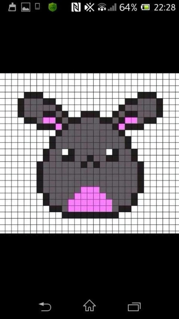 по клеткам рисунки