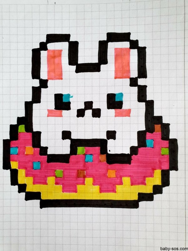 по клеткам рисунок