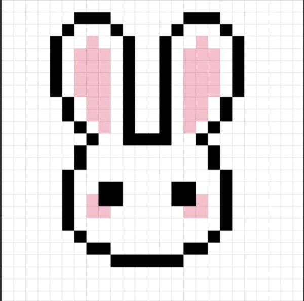пиксельный кролик