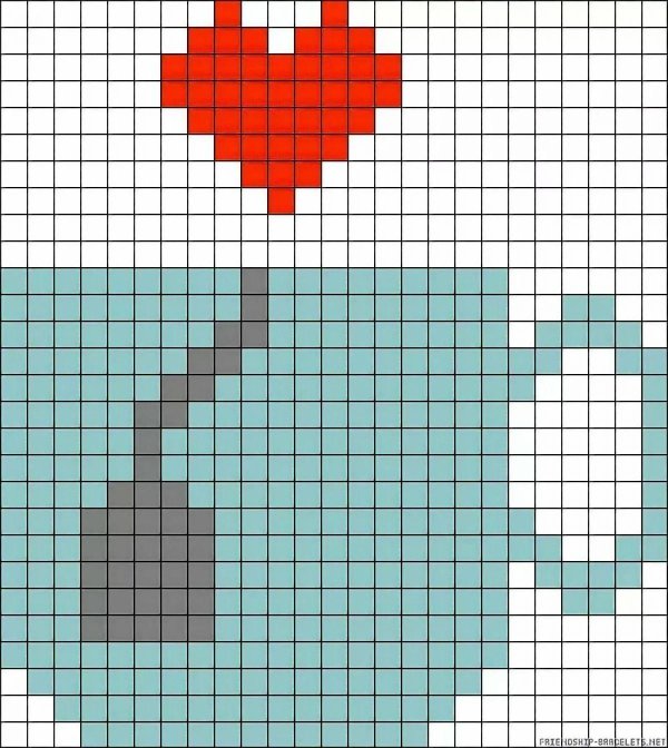 рисунки по клеткам