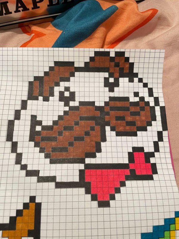 по клеточкам рисунки