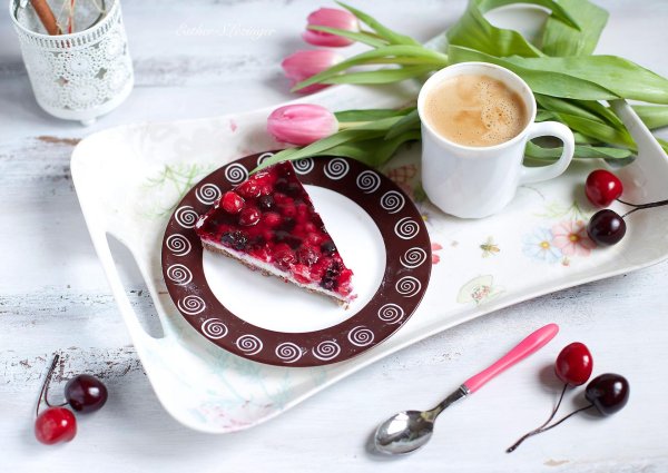 вишневый пирог