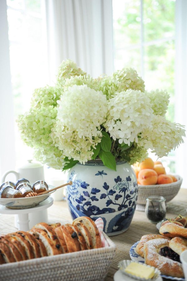 доброе утро гортензии