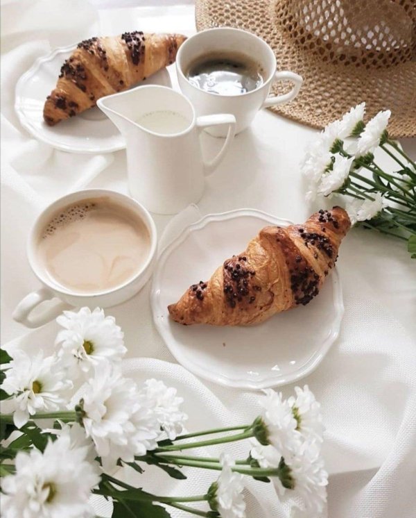 кофе круассан