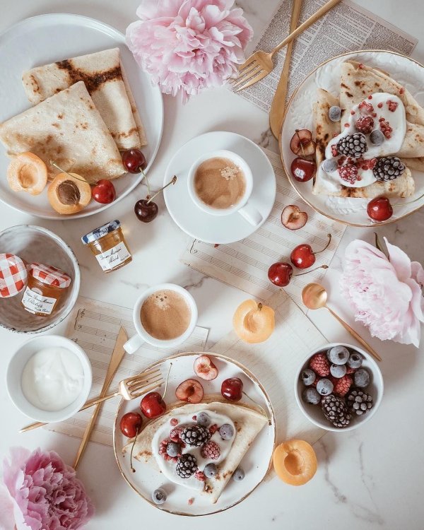 красивые завтраки