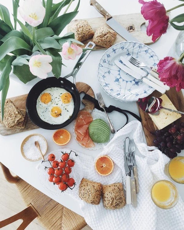 красивые завтраки