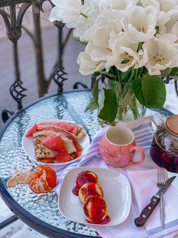 изысканный завтрак