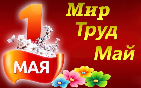 мир труд май