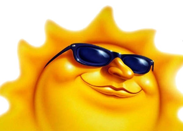 смайлики солнце