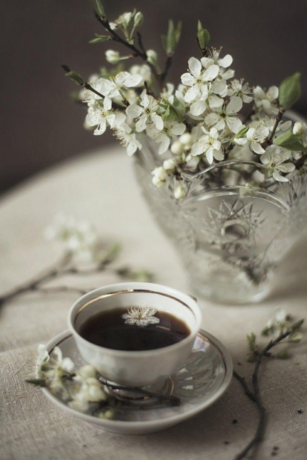 весенний кофе