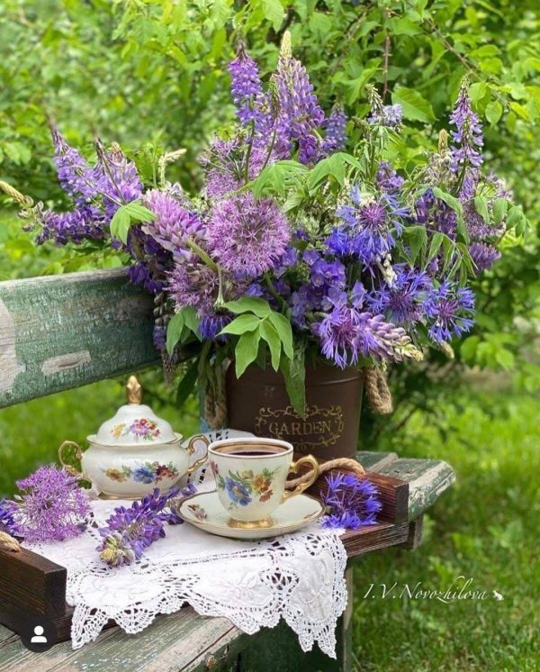 натюрморт цветочный