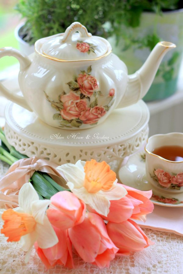 шебби шик чаепитие