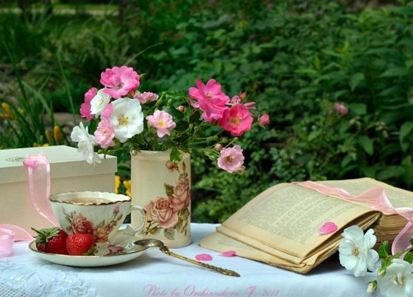 чаепитие на природе