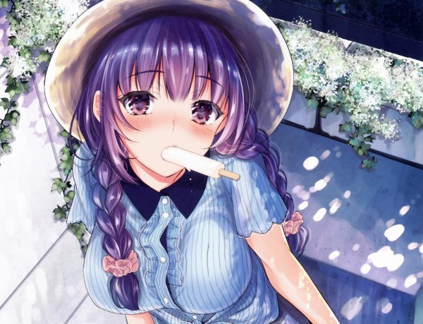 мороженое аниме