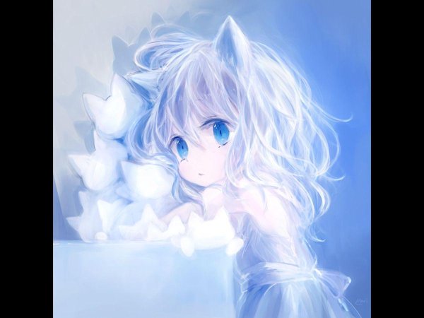 аниме голубая