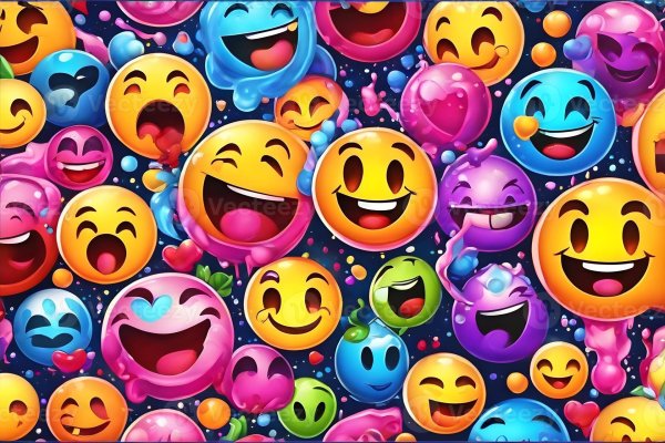 цветные смайлики